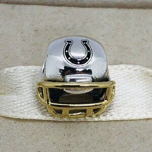 ✨✨Pandora Indianapolis Colts Football Helmet Bead Charm